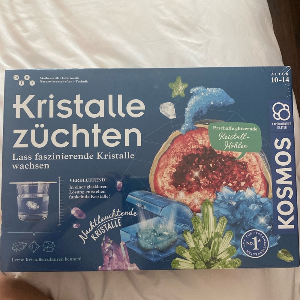 German- crystal STEM kit complete NEVER OPENED